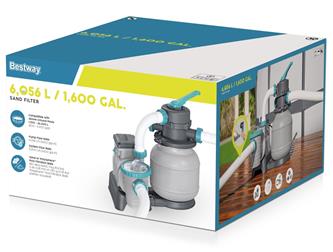 Bestway Flowclear hiekkasuodatinpumppu 6056L (2025 malli)-2