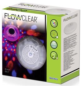 Bestway Flowclear kelluva LED-allasvalo