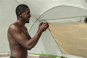 Bestway Flowclear Pavillion / katos pyöreälle altaalle 305 - 549 cm:lle-6