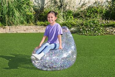 Bestway Glitter puhallettava tuoli 72 x 72 x 64 cm-2