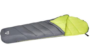 Bestway Hiberhide 10 makuupussi (220 x 75 cm), limenvihreä