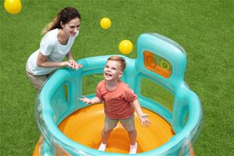 Bestway ''Hops 'n Hoops'' pomppulinna Ø152 x H117cm-4