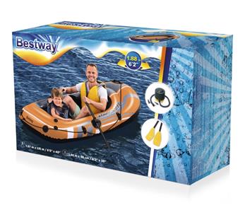 Bestway Hydro Force kumivene Condor 2000 airot + pumppu 188 x 98 cm.-5