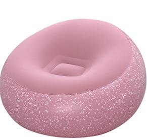 Bestway ''Inflate-A-Chair'' puhallettava tuoli 112 x 122 x 66 cm, Clay Pink