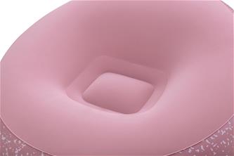 Bestway ''Inflate-A-Chair'' puhallettava tuoli 112 x 122 x 66 cm, Clay Pink-5