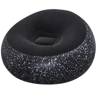 Bestway ''Inflate-A-Chair'' puhallettava tuoli 112 x 122 x 66 cm, Musta