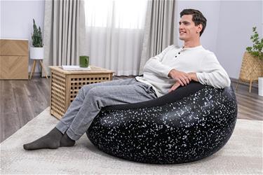Bestway ''Inflate-A-Chair'' puhallettava tuoli 112 x 122 x 66 cm, Musta-6