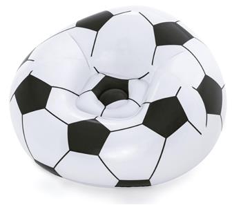 Bestway Jalkapallo puhallettava tuoli 114 x 112 x 66 cm