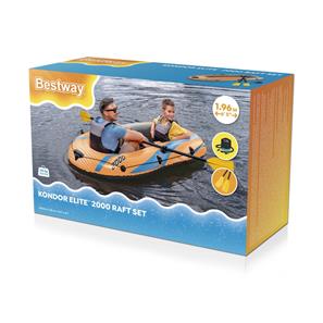 Bestway Kondor Elite 2000 kumivenesetti 196 x 106 cm-2