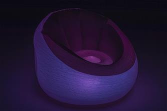 Bestway LED Light Air -tuoli 102 x 97 x 71 cm-8