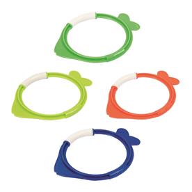 Bestway LIL FISH sukellusrenkaat (4 kpl)-3