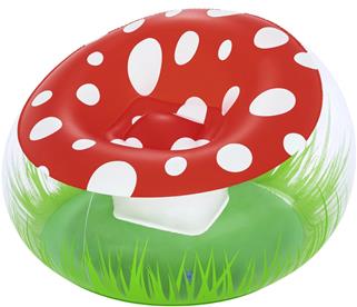 Bestway Mighty Mushroom puhallettava tuoli 112 x 122 x 66 cm