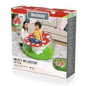 Bestway Mighty Mushroom puhallettava tuoli 112 x 122 x 66 cm-2