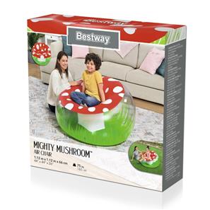 Bestway Mighty Mushroom puhallettava tuoli 112 x 122 x 66 cm-2