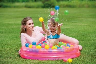 Bestway pallokylpyamme 50 palloa PINK