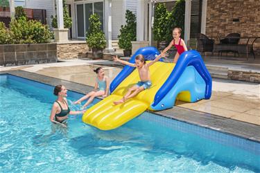 Bestway puhallettava allas vesiliukumäki 247 x 124m x 100 cm-3