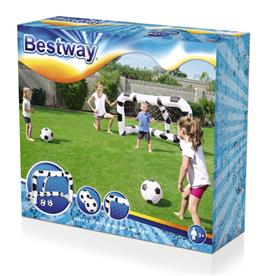Bestway puhallettava jalkapallomaali 213 x 117 x 125 cm-7