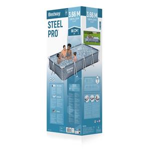 Bestway Steel Pro Frame -allas 366 x 201 x 66 cm allas ja pumppu-6