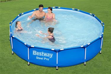  Bestway Steel Pro Frame allas 366 x 76 cm ja pumppu-2