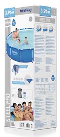  Bestway Steel Pro Frame allas 396 x 84 cm ja suodatinpumppu-5
