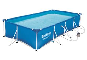  Bestway Steel Pro Frame allas 400 x 211 x 81cm ja suodatinpumppu