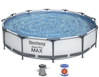 Bestway Steel Pro MAX runkoallas 366 x 76cm sis. suodatinpumppu