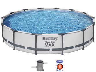 Bestway Steel Pro MAX runkoallas 427 x 84 cm ja suodatinpumppu