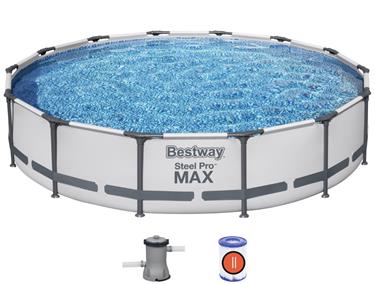 Bestway Steel Pro MAX runkoallas 427 x 84 cm ja suodatinpumppu