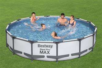 Bestway Steel Pro MAX runkoallas 427 x 84 cm ja suodatinpumppu-2