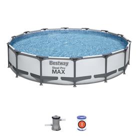 Bestway Steel Pro MAX runkoallas 427 x 84 cm ja suodatinpumppu-5