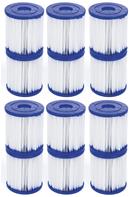 Bestway suodatinpatruuna 1 8x9 cm 12 kpl (Bestway tuotenumero 58093)
