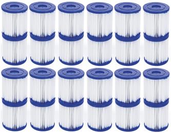 Bestway suodatinpatruuna 1 8x9 cm 24 kpl (Bestway tuotenumero 58093)