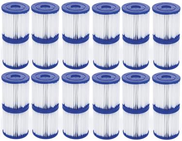 Bestway suodatinpatruuna 1 8x9 cm 24 kpl (Bestway tuotenumero 58093)