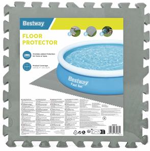 Bestway Uima-allasmatto / pohjasuoja 9 kpl (50 x 50 cm) Erikoispainos-2