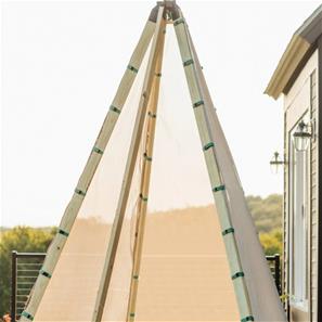 Bijou Build Haven – tipi-tyylinen teltta ja ripustusteline-2