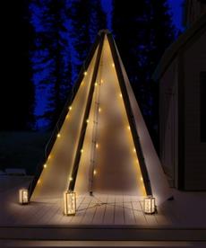 Bijou Build Haven – tipi-tyylinen teltta ja ripustusteline-4