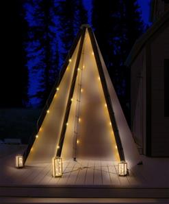 Bijou Build Haven – tipi-tyylinen teltta ja ripustusteline-4