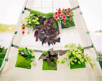 Bijou Build -lisävarusteet Bloom – riippuvat istutuslaatikot