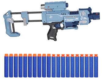 Blaze Storm Barricade -sähköinen laserblaster pehmeillä nuolilla-5