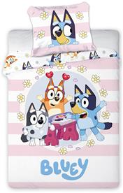 Bluey Junior -vuodevaatteet 100 x 135 cm – 100 % puuvillaa