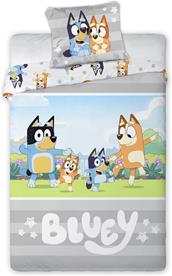 Bluey Junior -vuodevaatteet 100 x 135 cm – 100 % puuvillaa - Malli 3
