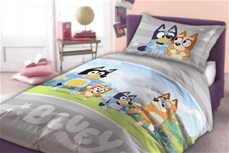 Bluey Junior -vuodevaatteet 100 x 135 cm – 100 % puuvillaa - Malli 3-2