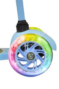 Bluey Tilt & Glo 3-pyöräinen potkulauta LED-valoilla-6