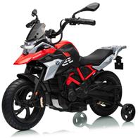 BMW G 310 GS Sähkömoottoripyörä lapsille 24V, punainen