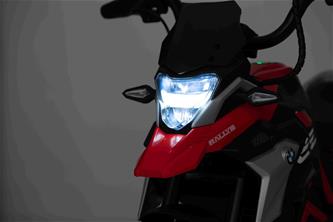 BMW G 310 GS Sähkömoottoripyörä lapsille 24V, punainen-17
