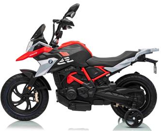 BMW G 310 GS Sähkömoottoripyörä lapsille 24V, punainen-2
