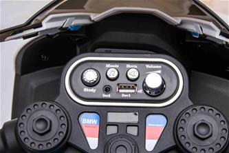 BMW HP4 12V Sähkömoottoripyörä lapsille litium, sininen-7