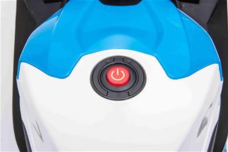 BMW HP4 12V Sähkömoottoripyörä lapsille litium, sininen-9