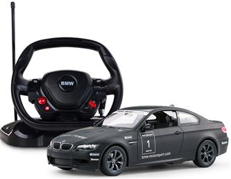 BMW M3 kauko-ohjattava auto ohjauspyörällä 1:14