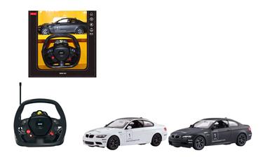 BMW M3 kauko-ohjattava auto ohjauspyörällä 1:14-5